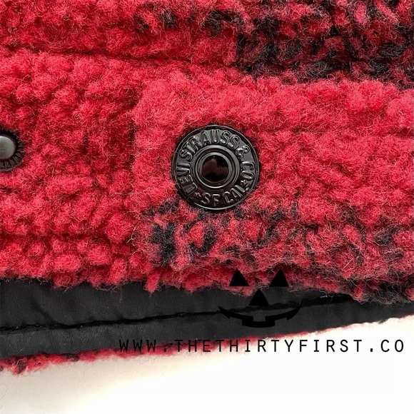 NWT Levi’s Deep Pile Fleece Trucker Jacket - Picture 5 of 6